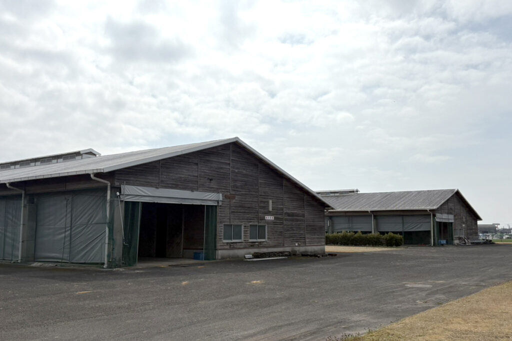 間接検定牛舎(外観)